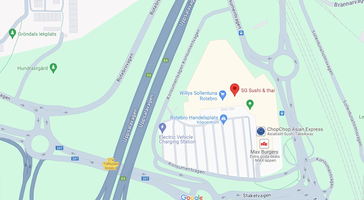 karta till restaurang